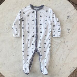 Ralph Lauren - Polo Bear Cotton Footed Coverall